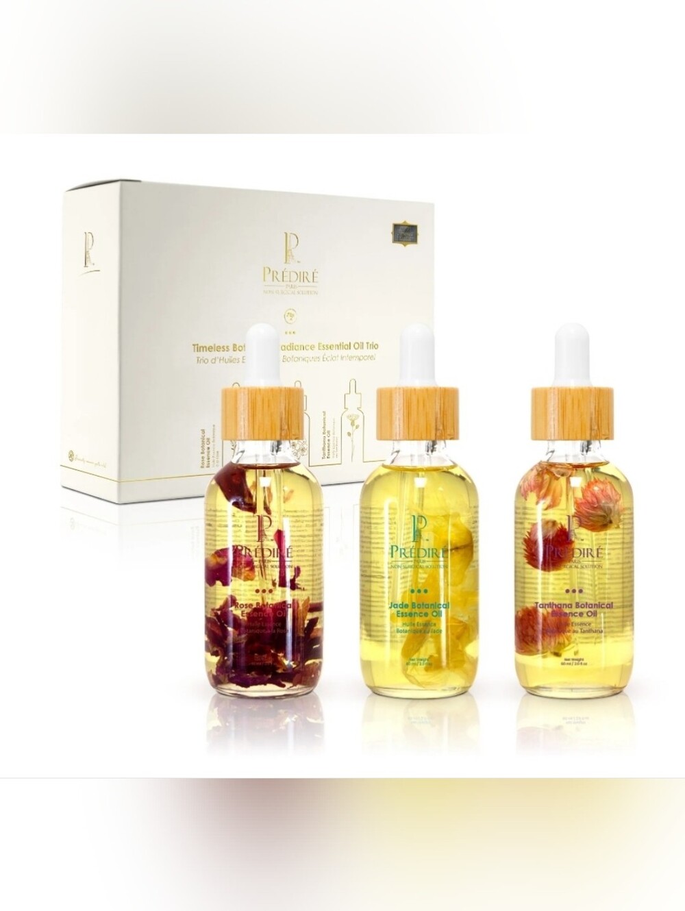 Predire Paris Timeless Botanical Radiance Essential Oil Trio